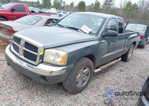 2005 Dodge Dakota Slt из США, поврежденный, VIN 1D7HE42N95S235440